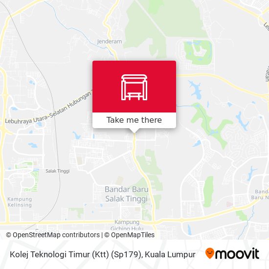 Kolej Teknologi Timur (Ktt) (Sp179) map