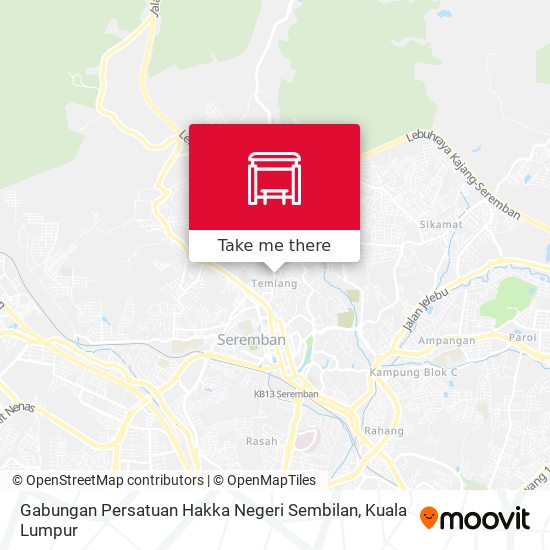 Gabungan Persatuan Hakka Negeri Sembilan map