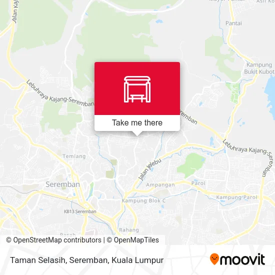 Taman Selasih, Seremban map