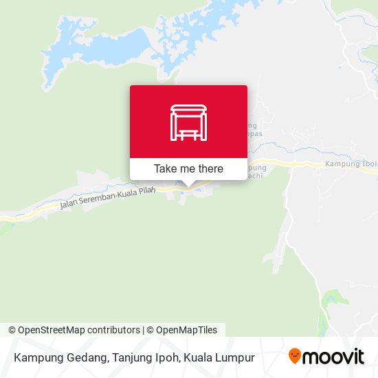 Peta Kampung Gedang, Tanjung Ipoh