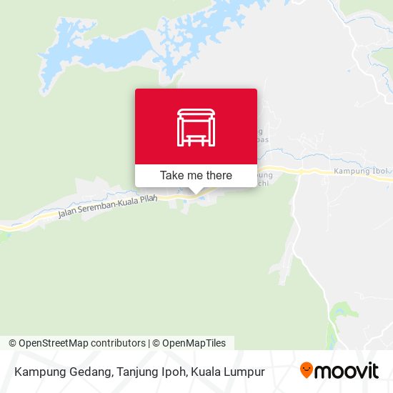Peta Kampung Gedang, Tanjung Ipoh