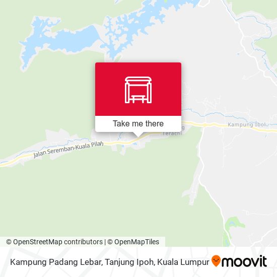 Peta Kampung Padang Lebar, Tanjung Ipoh