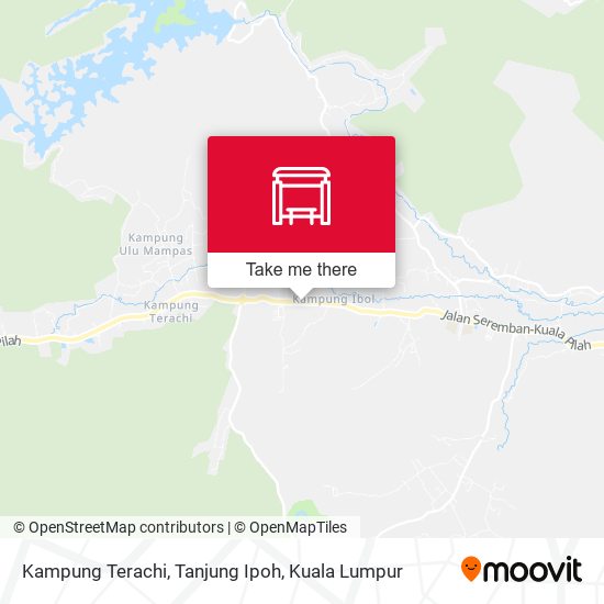 Peta Kampung Terachi, Tanjung Ipoh