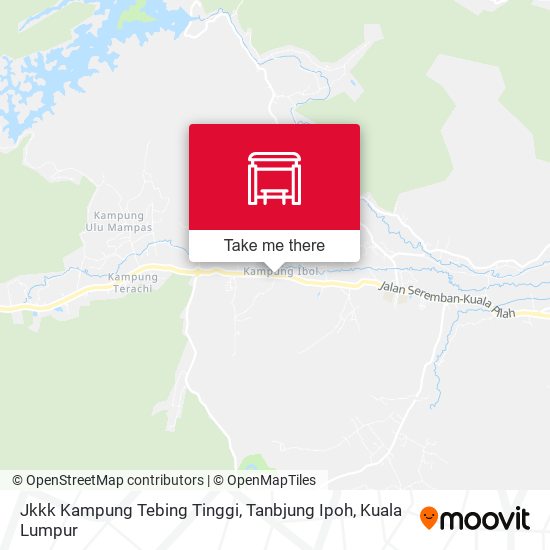 Jkkk Kampung Tebing Tinggi, Tanbjung Ipoh map