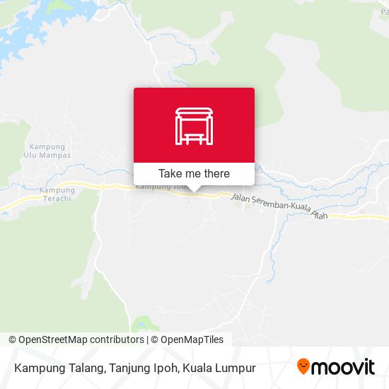 Peta Kampung Talang, Tanjung Ipoh