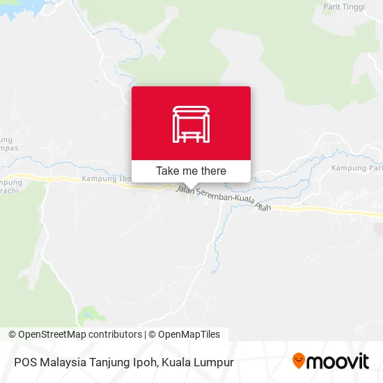 POS Malaysia Tanjung Ipoh map