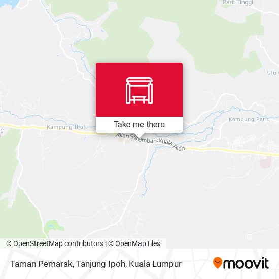 Peta Taman Pemarak, Tanjung Ipoh