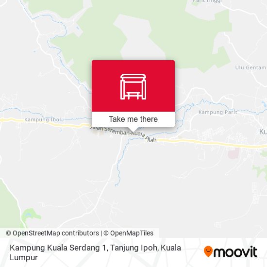 Kampung Kuala Serdang 1, Tanjung Ipoh map