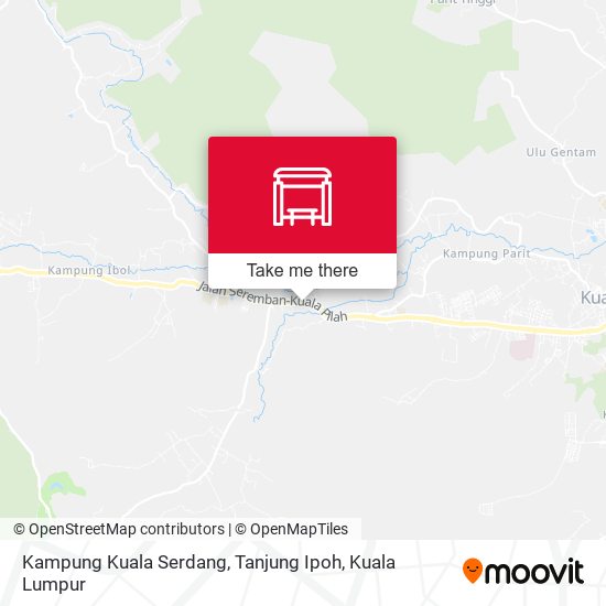 Peta Kampung Kuala Serdang, Tanjung Ipoh