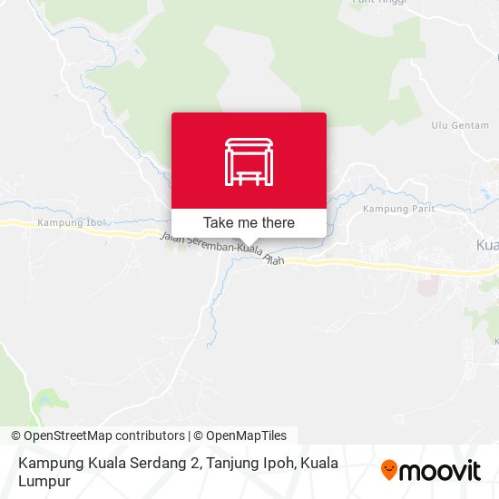 Kampung Kuala Serdang 2, Tanjung Ipoh map