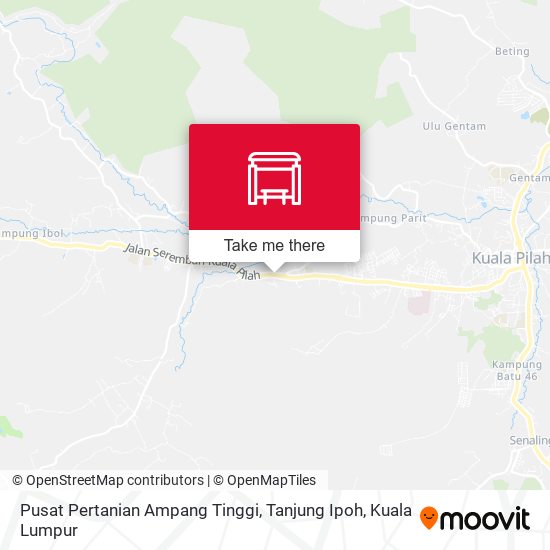 Peta Pusat Pertanian Ampang Tinggi, Tanjung Ipoh