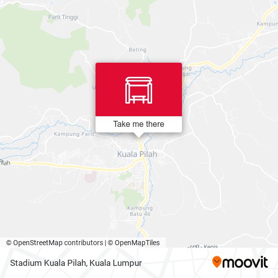 Peta Stadium Kuala Pilah