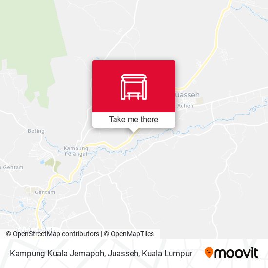 Kampung Kuala Jemapoh, Juasseh map