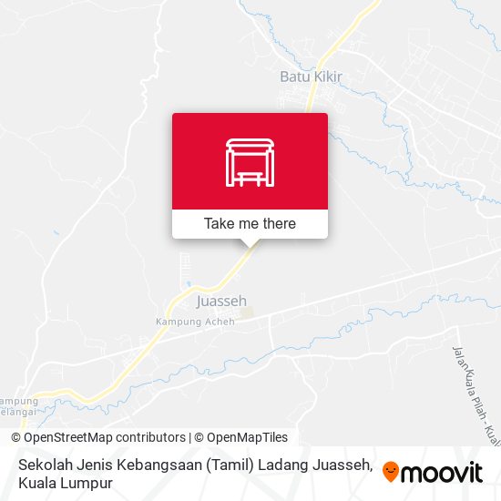 Sekolah Jenis Kebangsaan (Tamil) Ladang Juasseh map