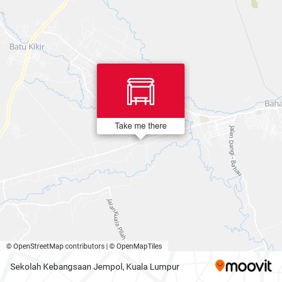 Peta Sekolah Kebangsaan Jempol