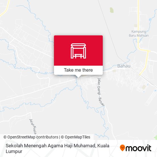 Peta Sekolah Menengah Agama Haji Muhamad