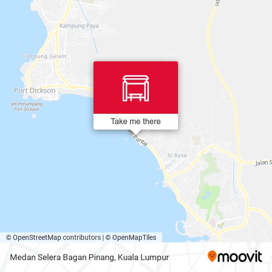 Medan Selera Bagan Pinang map