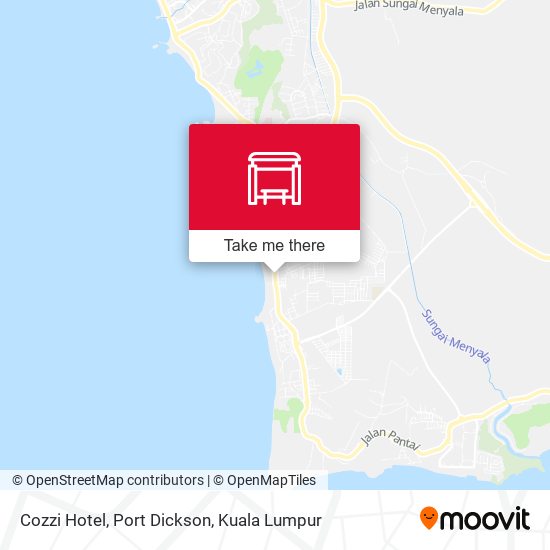 Cozzi Hotel, Port Dickson map