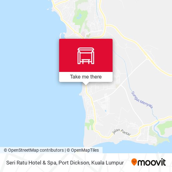 Peta Seri Ratu Hotel & Spa, Port Dickson