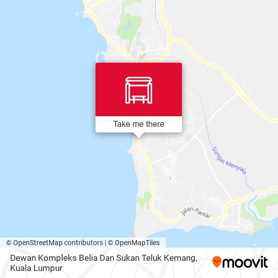 Dewan Kompleks Belia Dan Sukan Teluk Kemang map