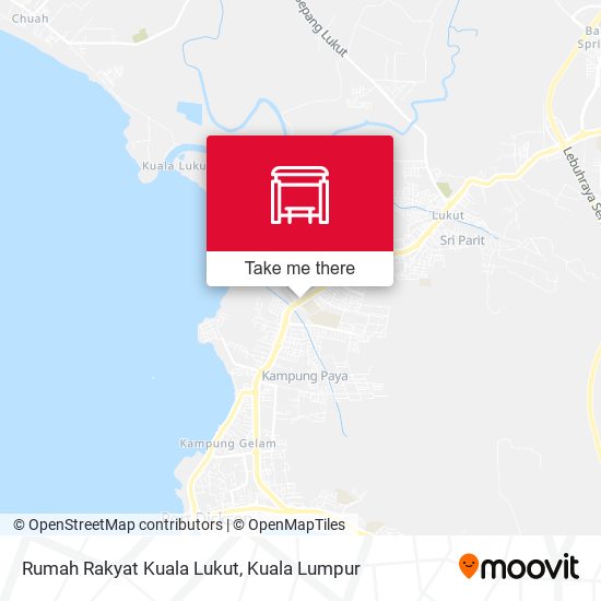 Peta Rumah Rakyat Kuala Lukut