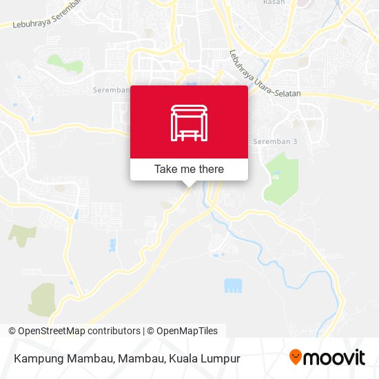 Peta Kampung Mambau, Mambau