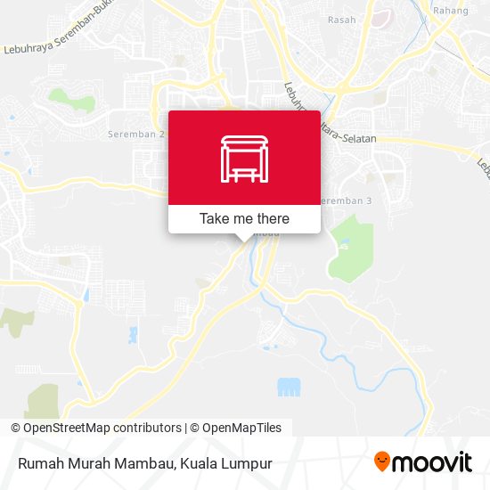 Peta Rumah Murah Mambau
