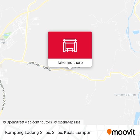 Kampung Ladang Siliau, Siliau map
