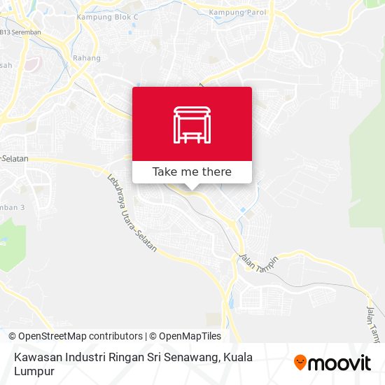 Kawasan Industri Ringan Sri Senawang map