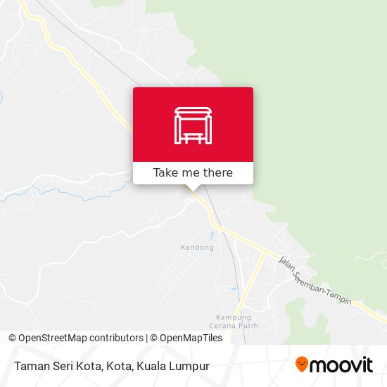 Peta Taman Seri Kota, Kota