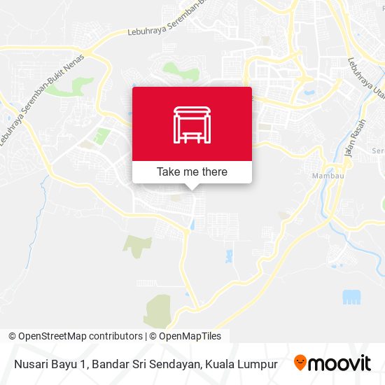 Nusari Bayu 1, Bandar Sri Sendayan map