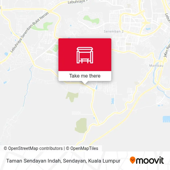Taman Sendayan Indah, Sendayan map