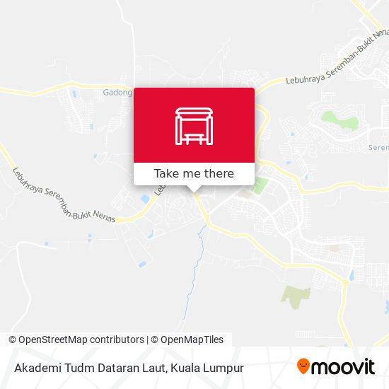 Akademi Tudm Dataran Laut map
