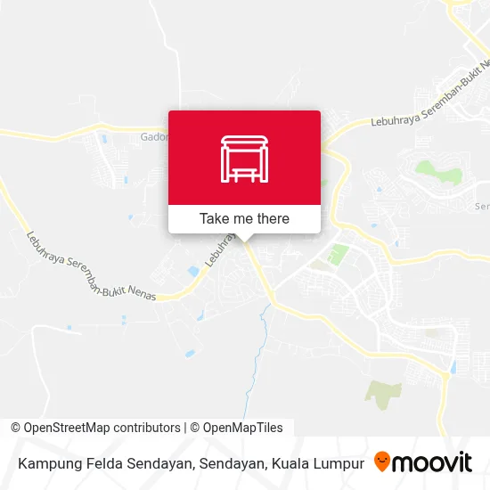 Kampung Felda Sendayan, Sendayan map