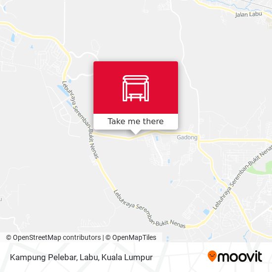 Peta Kampung Pelebar, Labu