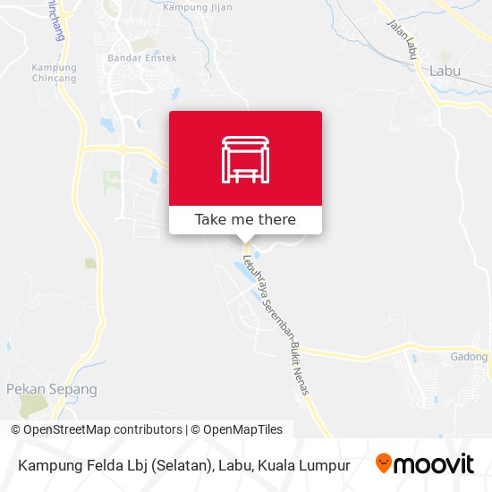 Peta Kampung Felda Lbj (Selatan), Labu