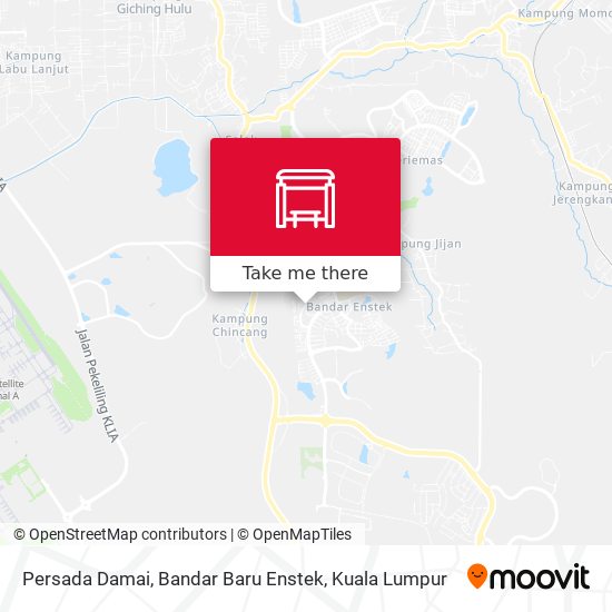 Persada Damai, Bandar Baru Enstek map