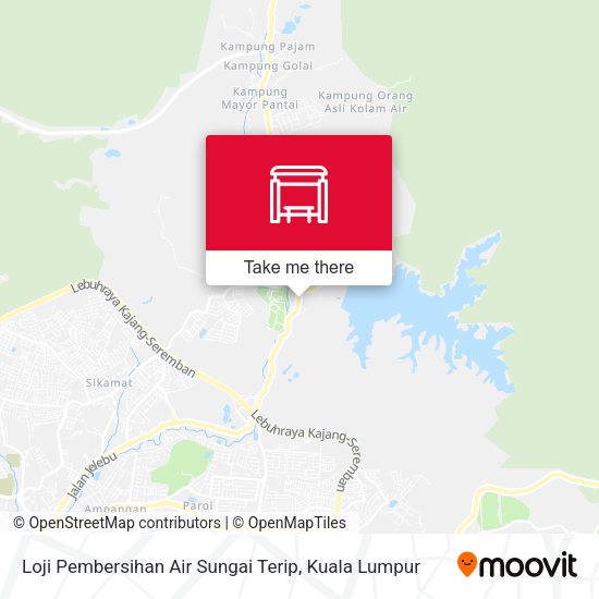 Loji Pembersihan Air Sungai Terip map