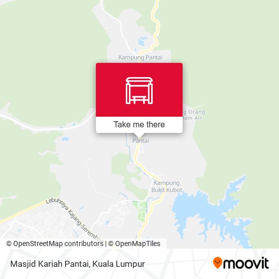 Masjid Kariah Pantai map