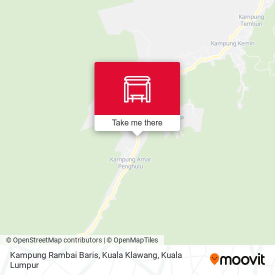 Kampung Rambai Baris, Kuala Klawang map