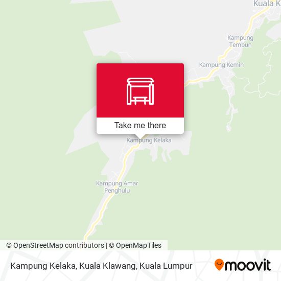 Peta Kampung Kelaka, Kuala Klawang