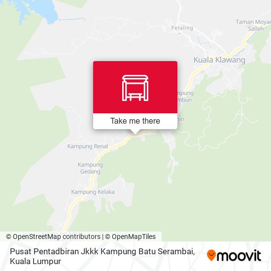 Peta Pusat Pentadbiran Jkkk Kampung Batu Serambai