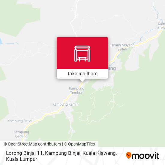 Lorong Binjai 11, Kampung Binjai, Kuala Klawang map