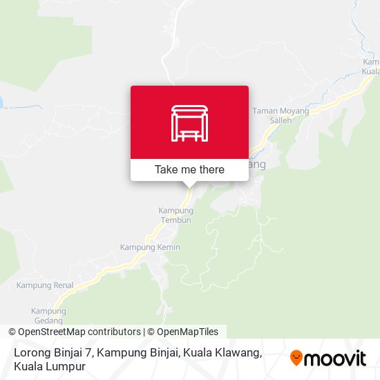 Lorong Binjai 7, Kampung Binjai, Kuala Klawang map