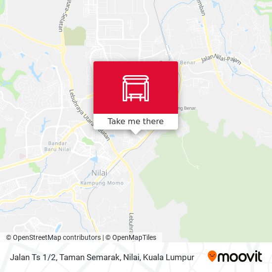 Jalan Ts 1 / 2, Taman Semarak, Nilai map
