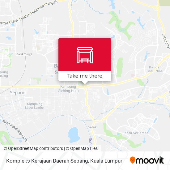 Kompleks Kerajaan Daerah Sepang map