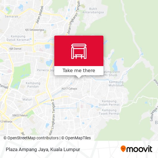 Plaza Ampang Jaya map