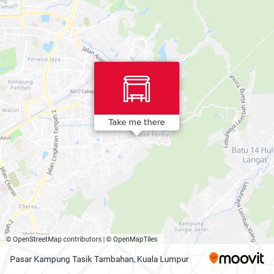 Pasar Kampung Tasik Tambahan map