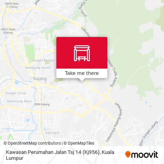 Kawasan Perumahan Jalan Tsj 14 (Kj956) map