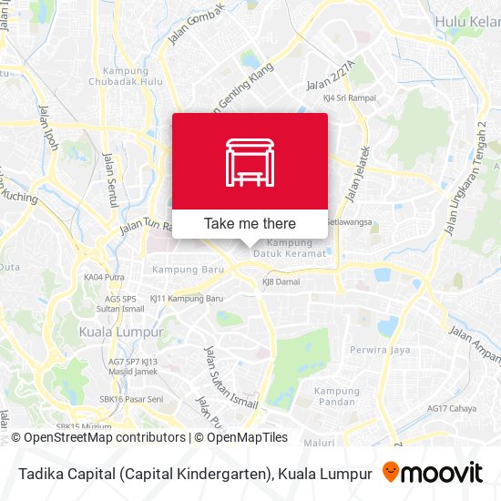 Peta Tadika Capital (Capital Kindergarten)